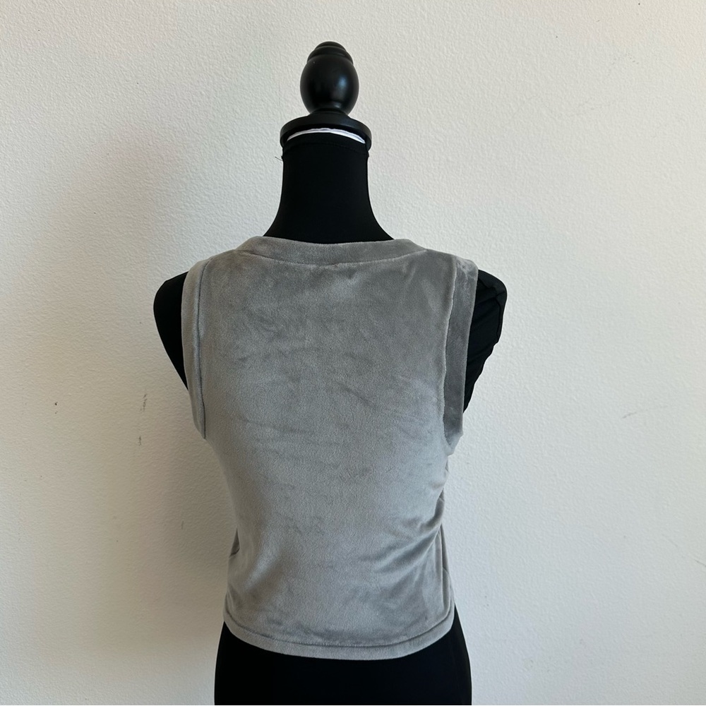 Skim woman’s velour tank top - Picture 3 of 4